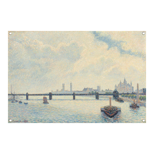 Charing Cross Bridge, Londen - Claude Monet tuinposter