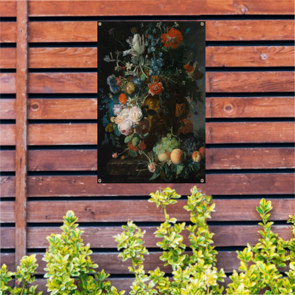 Bloemen en Fruit - Jan van Huysum tuinposter