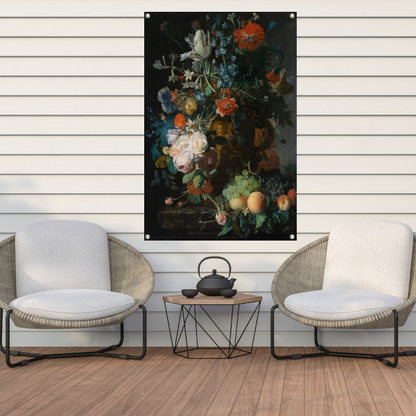 Bloemen en Fruit - Jan van Huysum tuinposter
