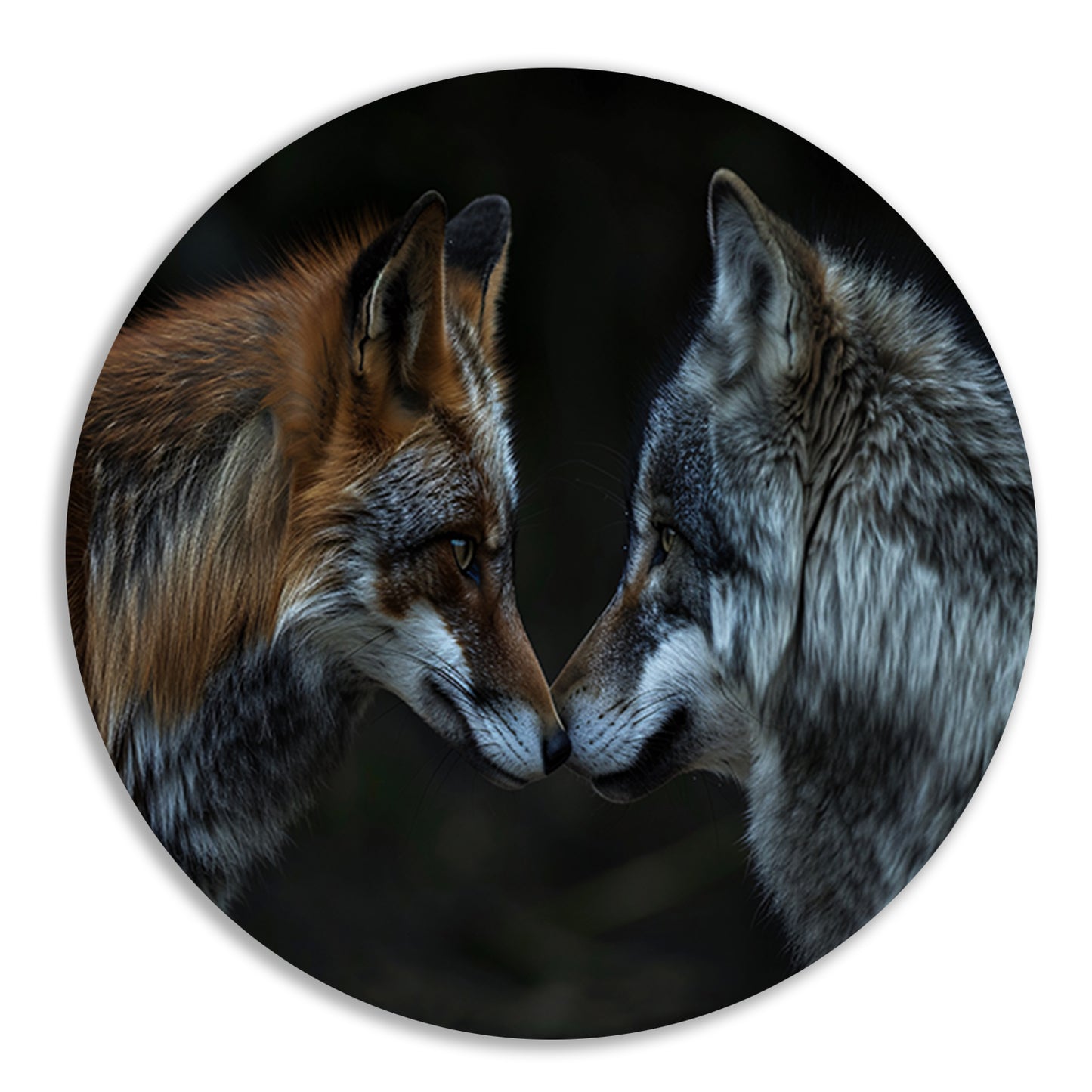 Vos en wolf in harmonie samen forex muurcirkel