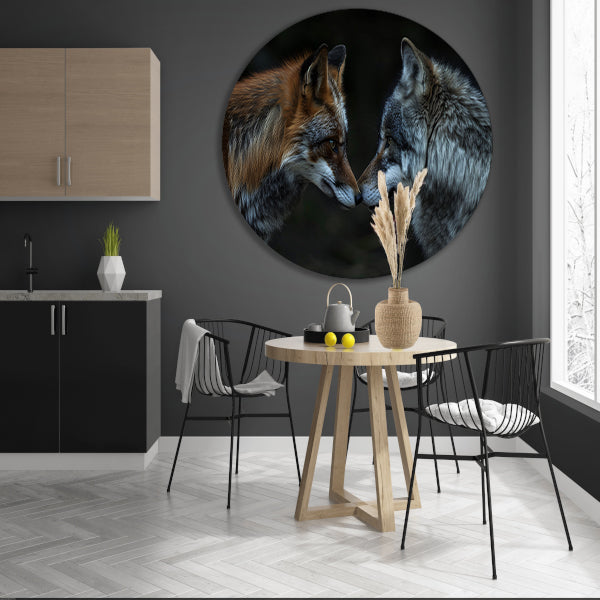 Vos en wolf in harmonie samen forex muurcirkel
