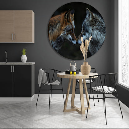Vos en wolf in harmonie samen forex muurcirkel