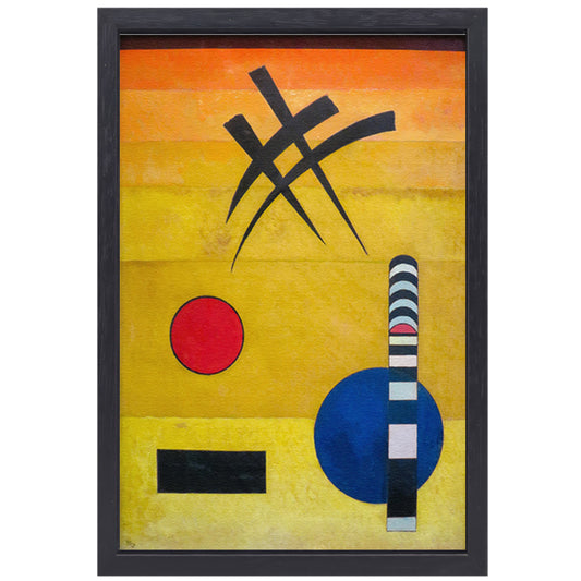 Teken - Wassily Kandinksy canvas met baklijst
