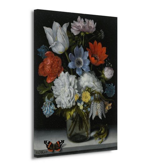 Vaas met bloemen - Ambrosius Bosschaert canvas