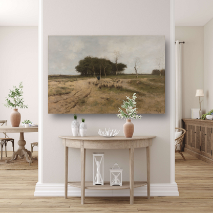Heide bij Laren - Anton Mauve acrylglas