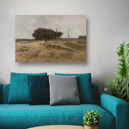 Heide bij Laren - Anton Mauve poster