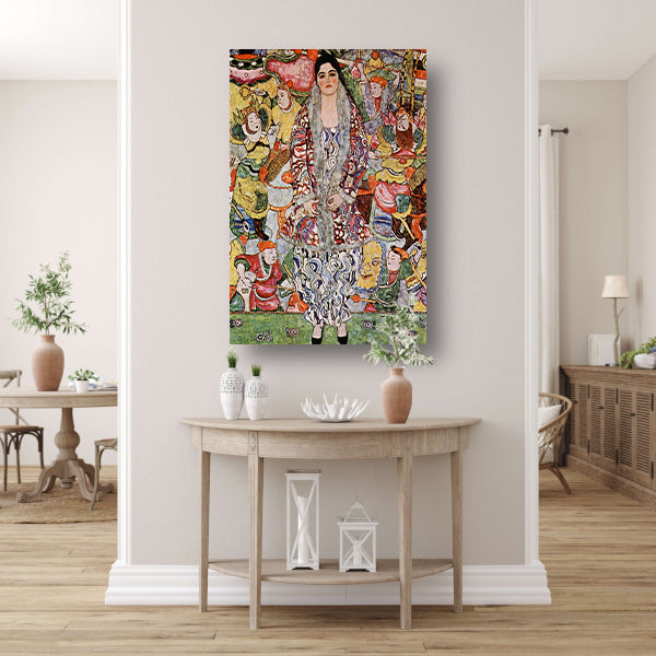 Portret van Friederike Maria Beer - Gustav Klimt poster