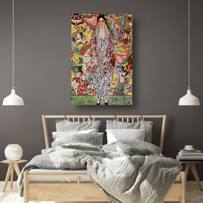 Portret van Friederike Maria Beer - Gustav Klimt poster