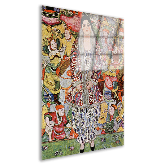 Portret van Friederike Maria Beer - Gustav Klimt Acrylglas