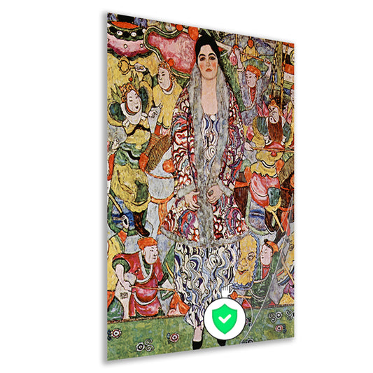 Portret van Friederike Maria Beer - Gustav Klimt poster