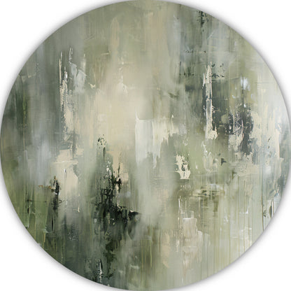 Abstracte Nevel in Grijstinten Textuur forex muurcirkel