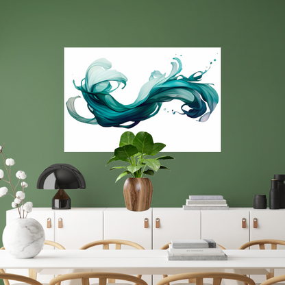 Dans van Kleuren en Vormen canvas met baklijst