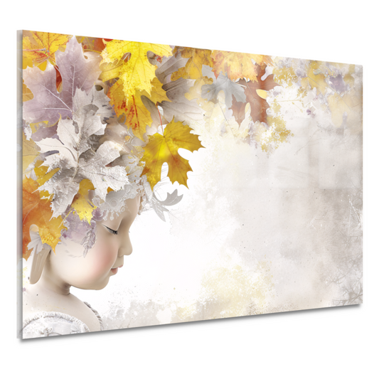 Herfstsymfonie in Bladeren en Mechanica acrylglas