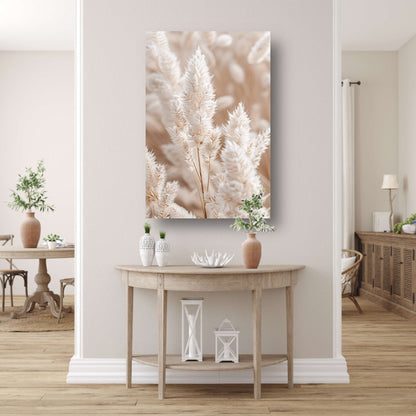 Close-up van Beige Aar Pluimen acrylglas