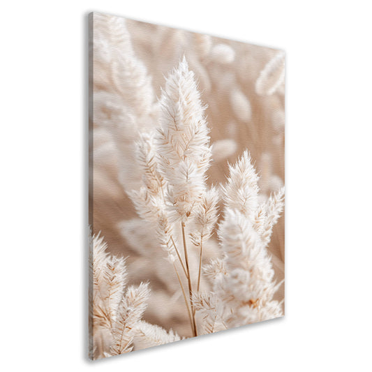 Close-up van Beige Aar Pluimen canvas