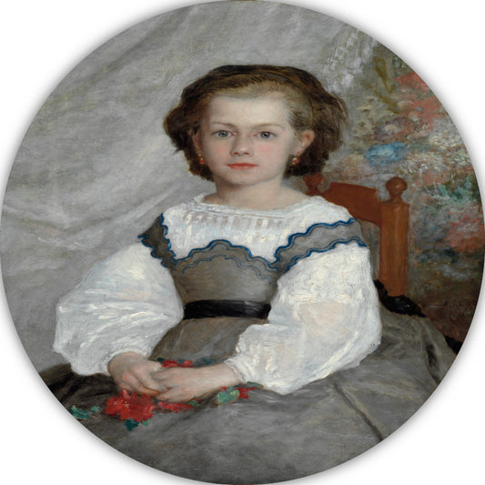 Romaine Lacaux - Pierre-Auguste Renoir aluminium muurcirkel