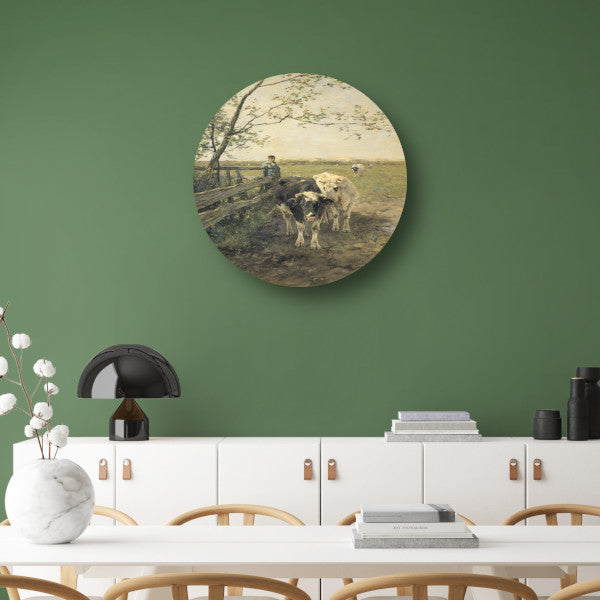 De Melkbocht - Anton Mauve forex muurcirkel