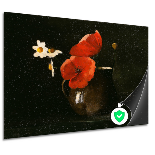 Bloemen in een vaas - Odilon Redon poster