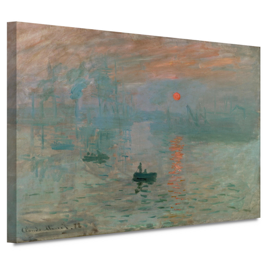 Impressie, zonsopkomst - Claude Monet canvas