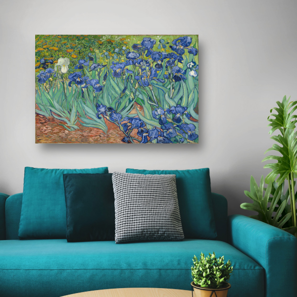 Irissen - Vincent van Gogh canvas