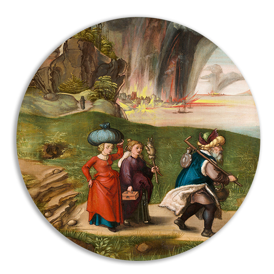 Lot en zijn dochters - Albrecht Dürer forex muurcirkel