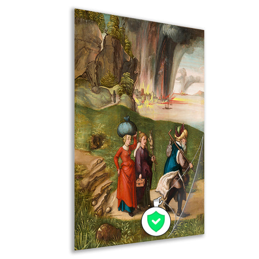 Lot en zijn dochters - Albrecht Dürer poster