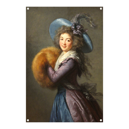 Portret van mevrouw Molé-Reymond - Élisabeth Louise Vigée Le Brun tuinposter