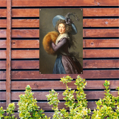 Portret van mevrouw Molé-Reymond - Élisabeth Louise Vigée Le Brun tuinposter