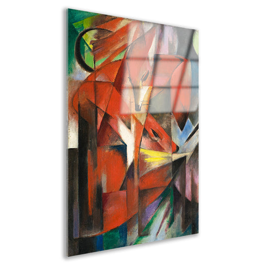 De vossen - Franz Marc Acrylglas