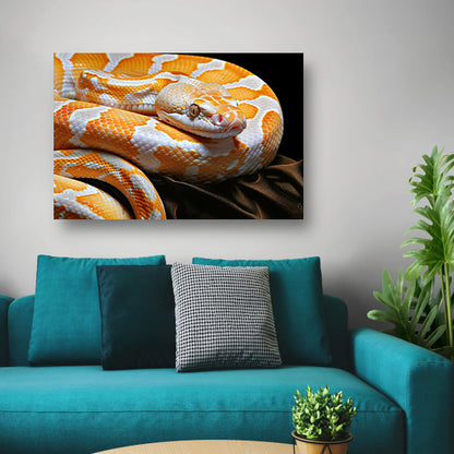 Slang in zonlicht canvas