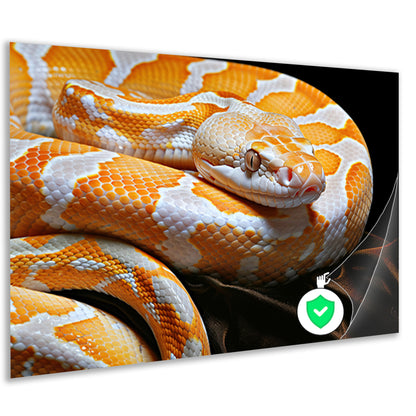 Slang in zonlicht poster