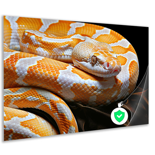 Slang in zonlicht poster