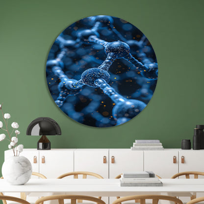 Abstract Moleculaire Dans forex muurcirkel