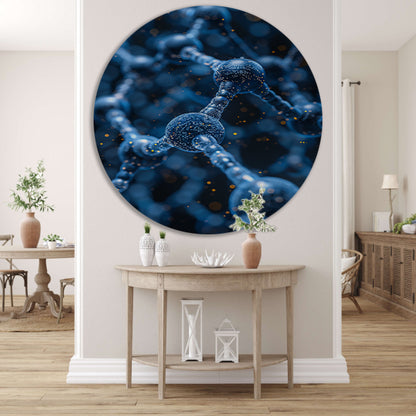 Abstract Moleculaire Dans forex muurcirkel