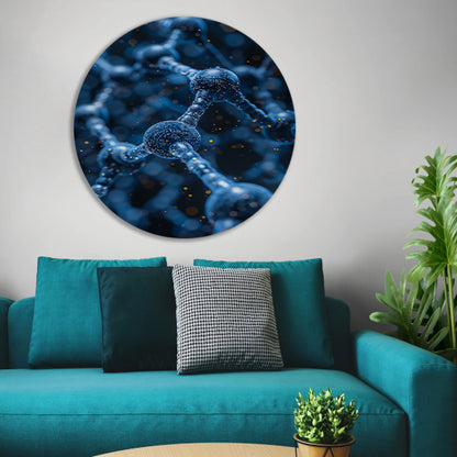 Abstract Moleculaire Dans forex muurcirkel