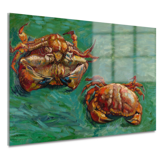 Twee krabben - Vincent van Gogh acrylglas