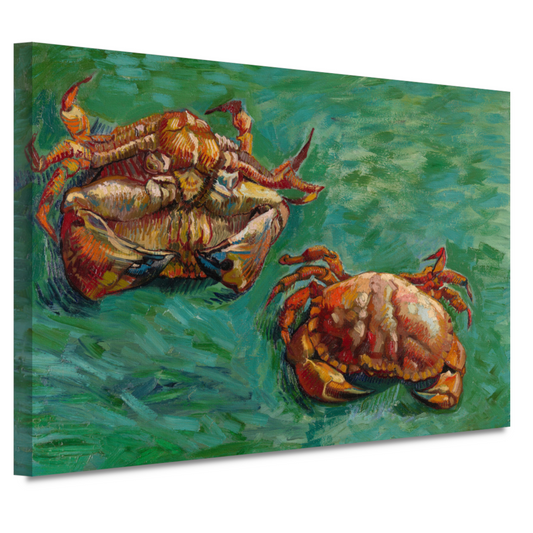 Twee krabben - Vincent van Gogh canvas