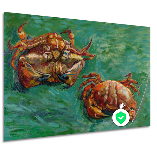 Twee krabben - Vincent van Gogh poster