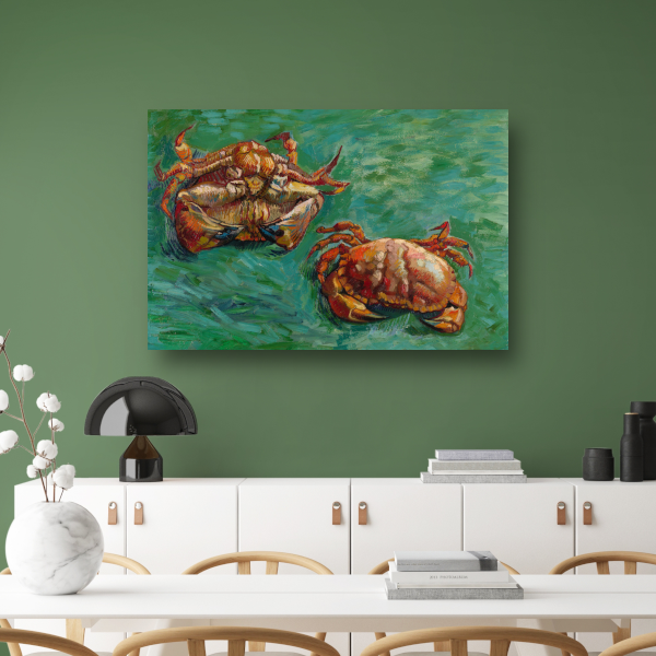 Twee krabben - Vincent van Gogh poster