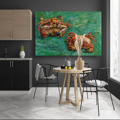 Twee krabben - Vincent van Gogh poster
