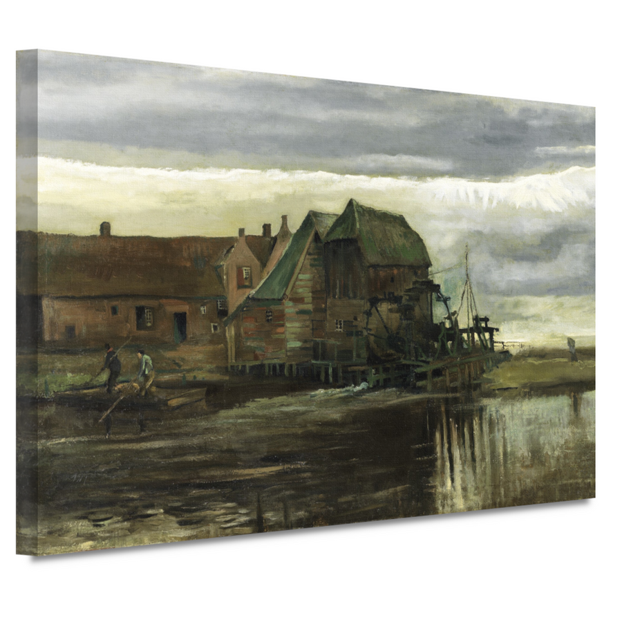 Watermolen bij Gennep - Vincent van Gogh canvas