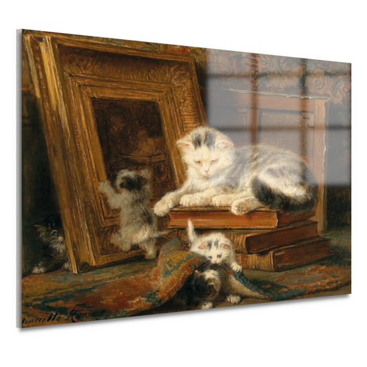 Verstoppertje - Henriette Ronner-Knip acrylglas