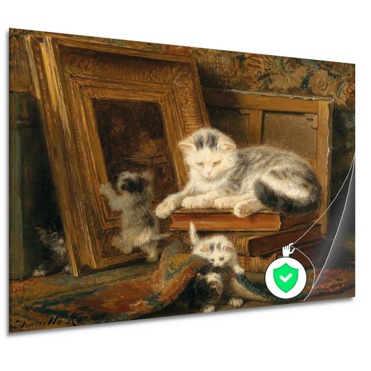 Verstoppertje - Henriette Ronner-Knip poster