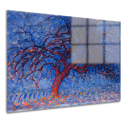 De rode boom - Piet Mondriaan acrylglas
