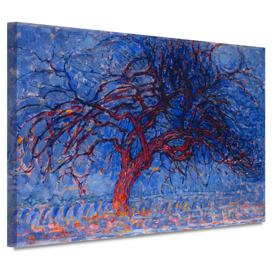De rode boom - Piet Mondriaan canvas
