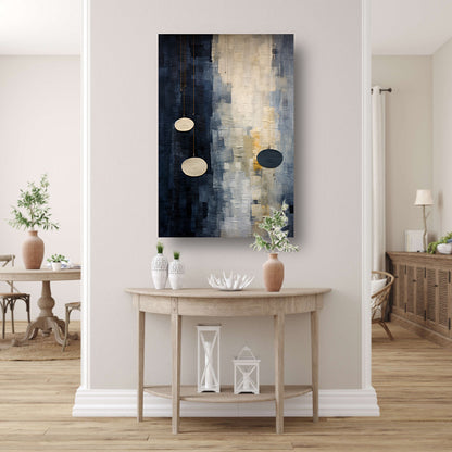 Drie cirkels, minimalistische muurdecoratie poster