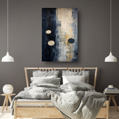 Drie cirkels, minimalistische muurdecoratie poster