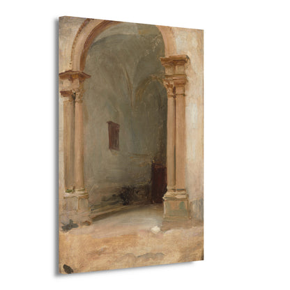 Een boog - John Singer Sargent canvas