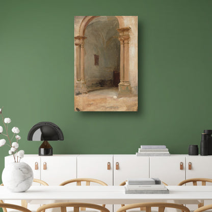 Een boog - John Singer Sargent poster