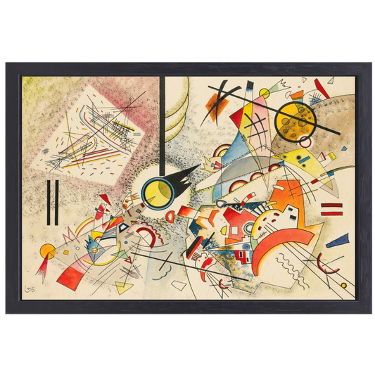 Ongetiteld - Wassily Kandinksy canvas met baklijst